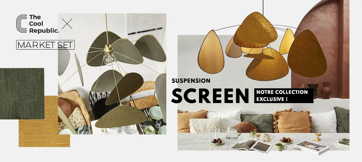 Bienvenue aux suspensions Market Set X The Cool Republic - The Cool Republic