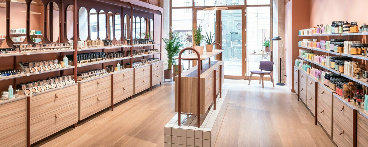 Projet Boutique Avril Cosmétique - Bordeaux Porte Dijeaux - Studio Hekla - The Cool Republic