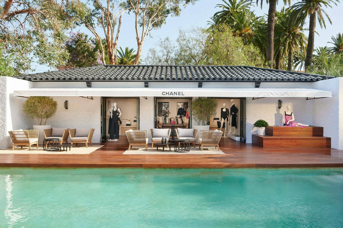 Projet pop-up store Chanel - Quartiers d'été à St Tropez - The Cool Republic