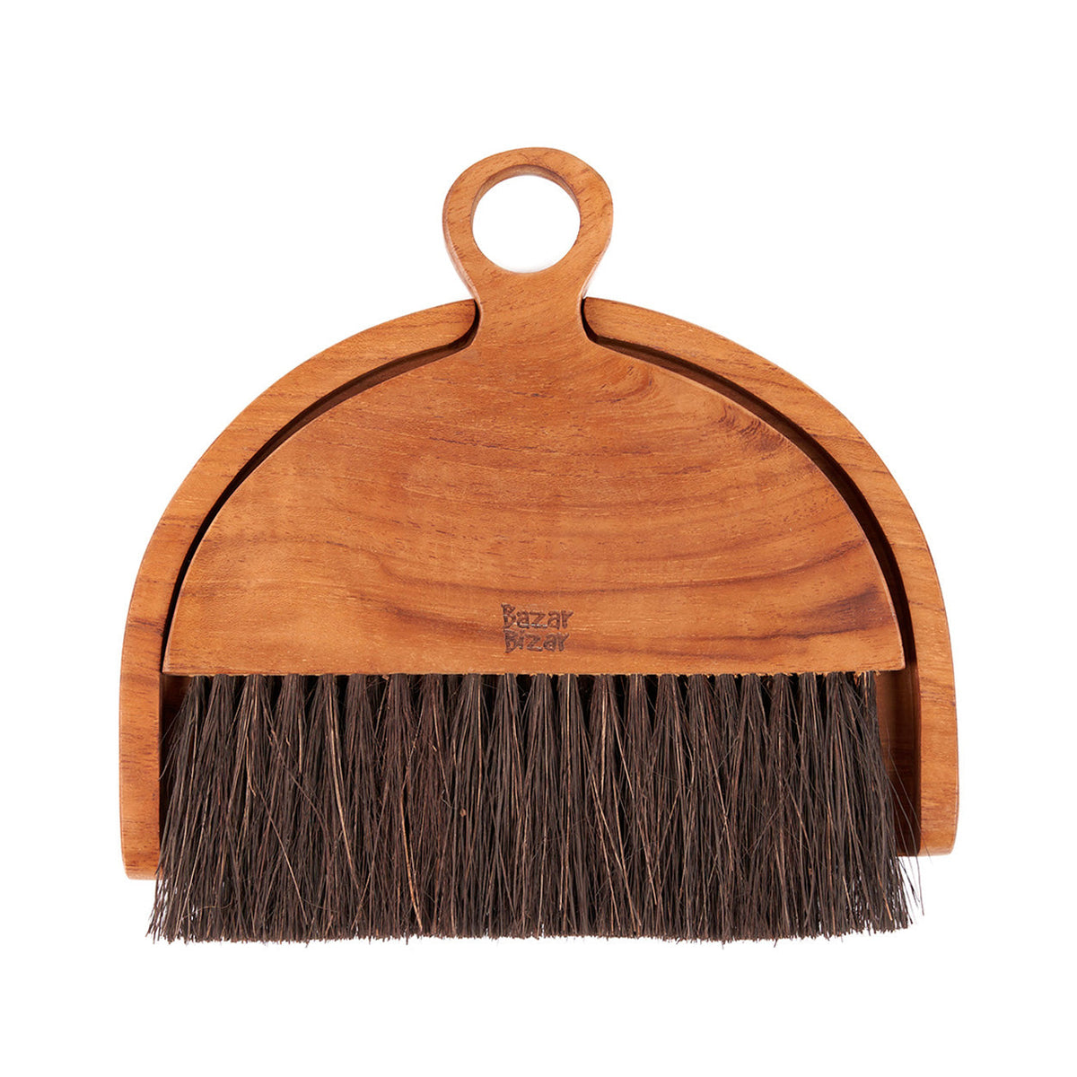 Brosse à main en teck naturel 3cm Haya - Bazar Bizar