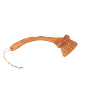 Brosse à main en teck naturel 8cm Naan - Bazar Bizar