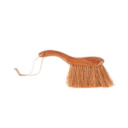 Brosse à main en teck naturel marron 2cm Maha - Bazar Bizar