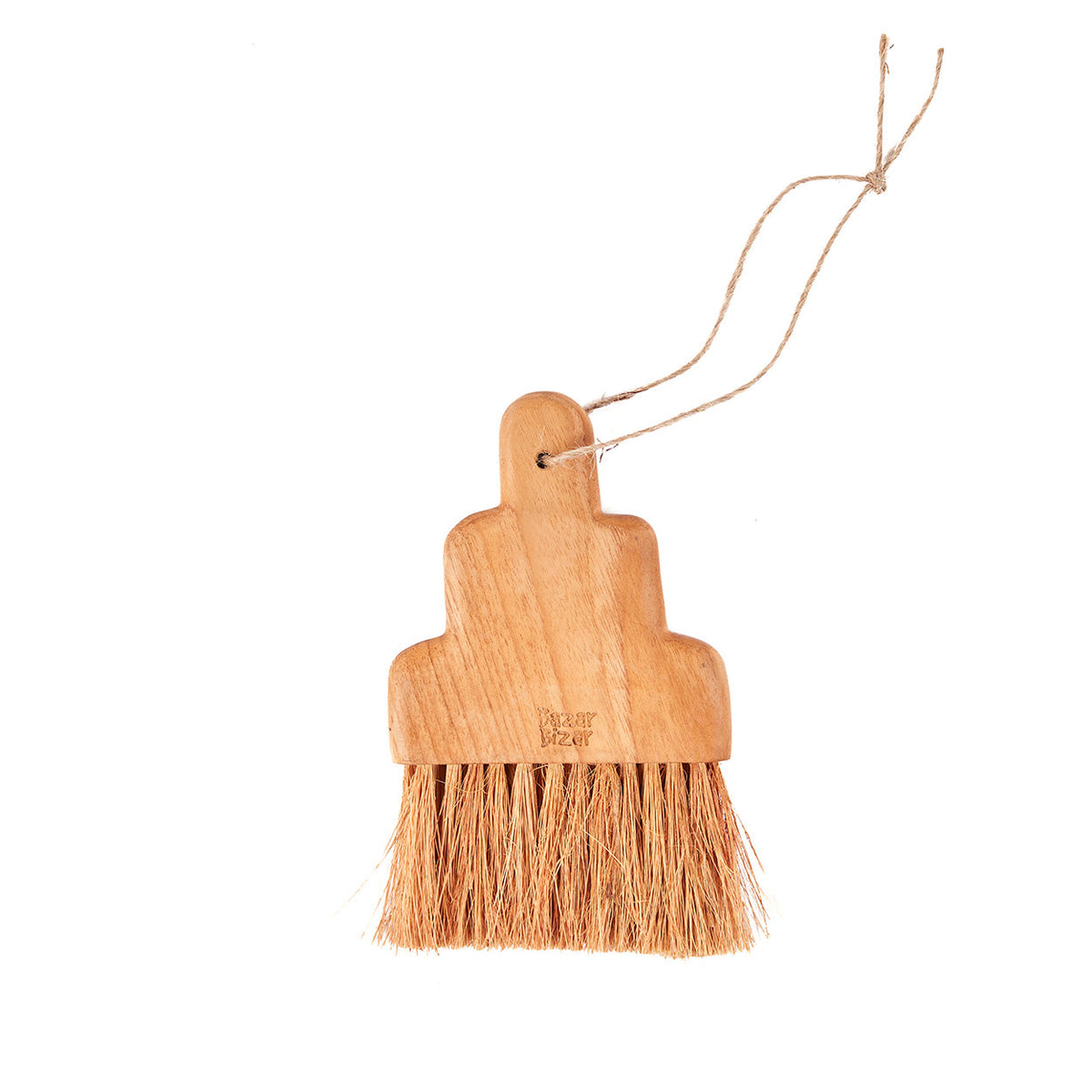 Brosse à main en teck naturel 2cm Osta - Bazar Bizar