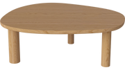 Table basse en chêne huilé massif 98,50x80x39cm Latch - Bolia
