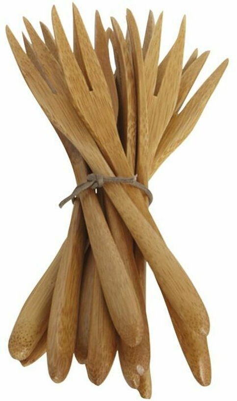 1 Fourchette Bamboo Nature - House Doctor - The Cool Republic