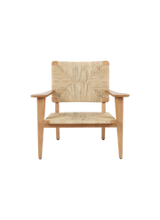 Sillón de exterior en teca F-Chair - Gubi