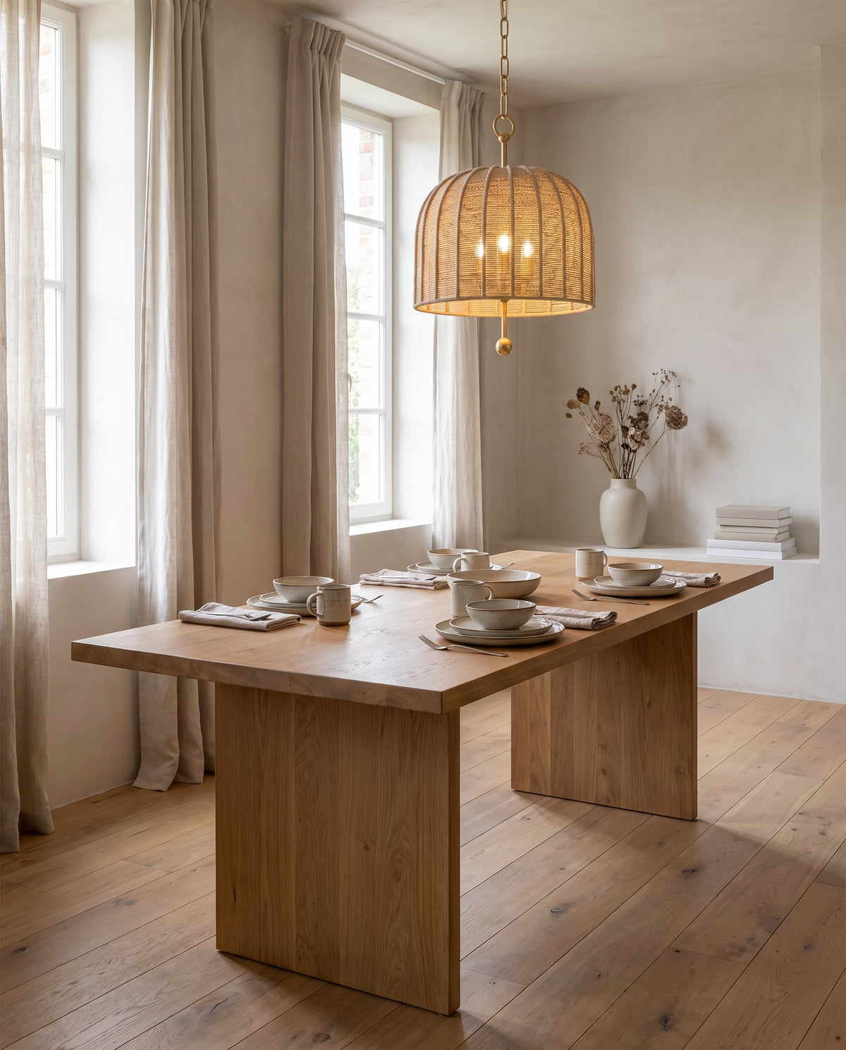 Suspension en acier feuille d'or ancienne 39x51cm Lonnie - Troy Lighting en situation