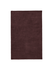 Rechteckiger getufter Wollteppich braun 160 x 250 cm Stille - Ferm Living