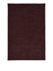 Rechteckiger getufterter Wollteppich Braun 200 x 300 cm Stille - Ferm Living