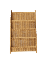 Libreria in rattan intrecciato naturale 42 x 35 x 65 cm Rivan - Ferm Living