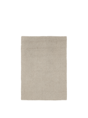 Rechteckiger Teppich aus Wolle und Baumwolle Beige 140 x 200 cm Seifa - Ferm Living