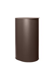 Poubelle en acier marron foncé 65,2 cm Enkel - Ferm Living