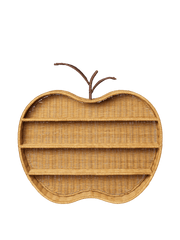 Etagère en rotin tressé naturel 70 x 12,5 x 68 cm Apple - Ferm Living