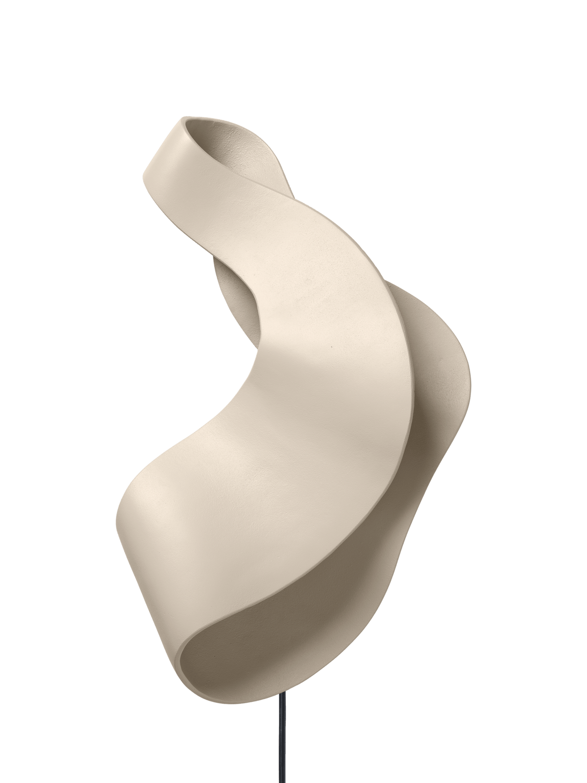 Lampada da parete in acciaio riciclato beige Oyster - Ferm Living