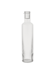 Ripple Recycled Transparent Blown Glass Oil Bottle - Ferm Living