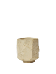 Beige Keramik Kaffeetasse 8 cm Toky - Ferm Living