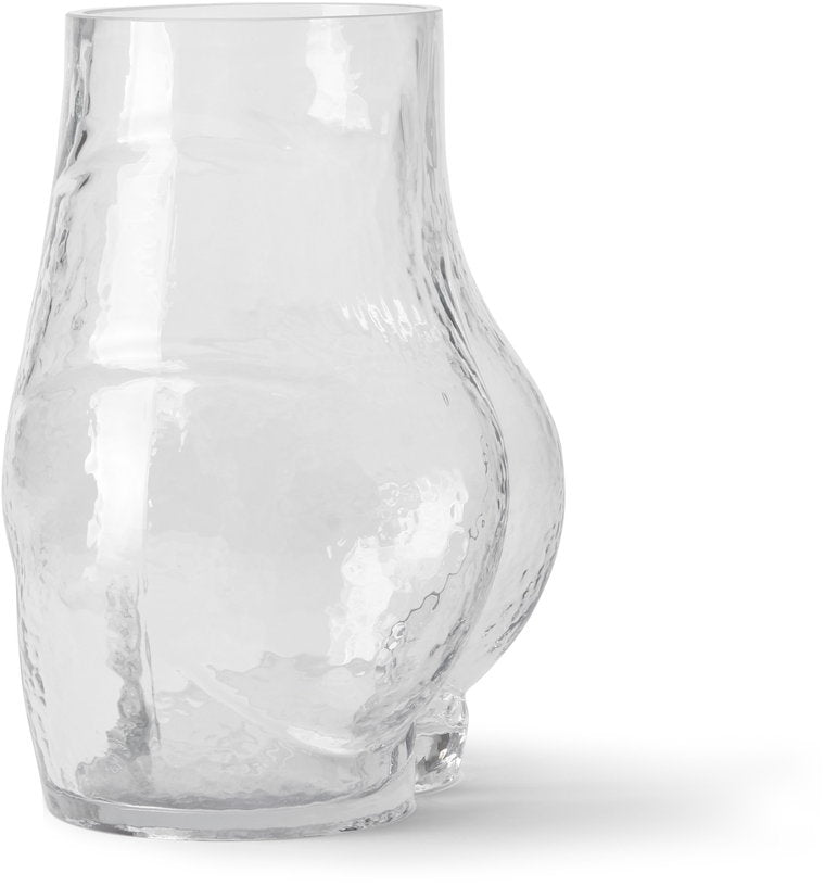 Vase en verre transparent 20x20x23cm Bum - HKliving