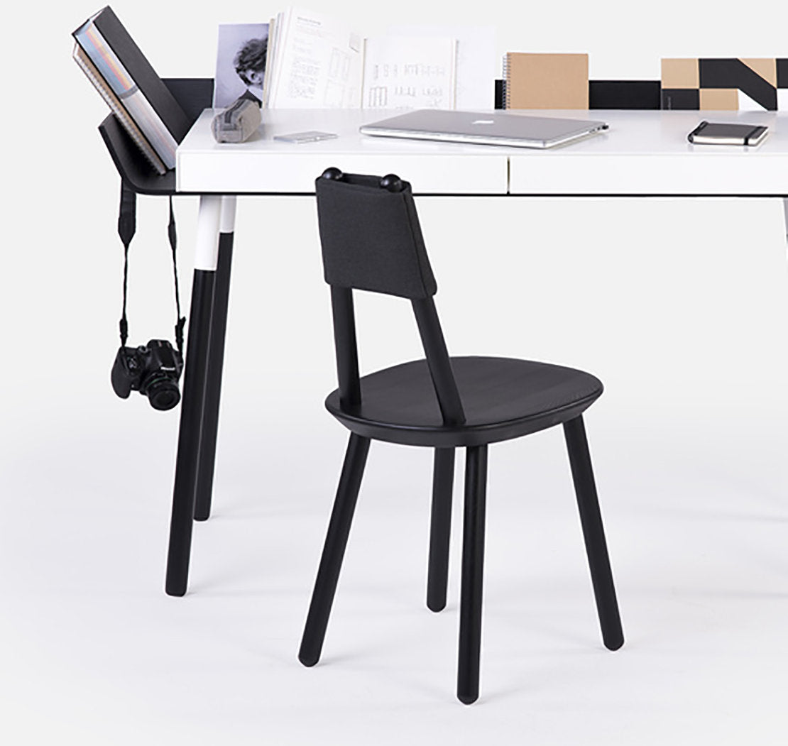Bureau 2 tiroirs noir My Writing Desk - Emko