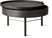 Table Basse en chêne noire Tournante - Audo