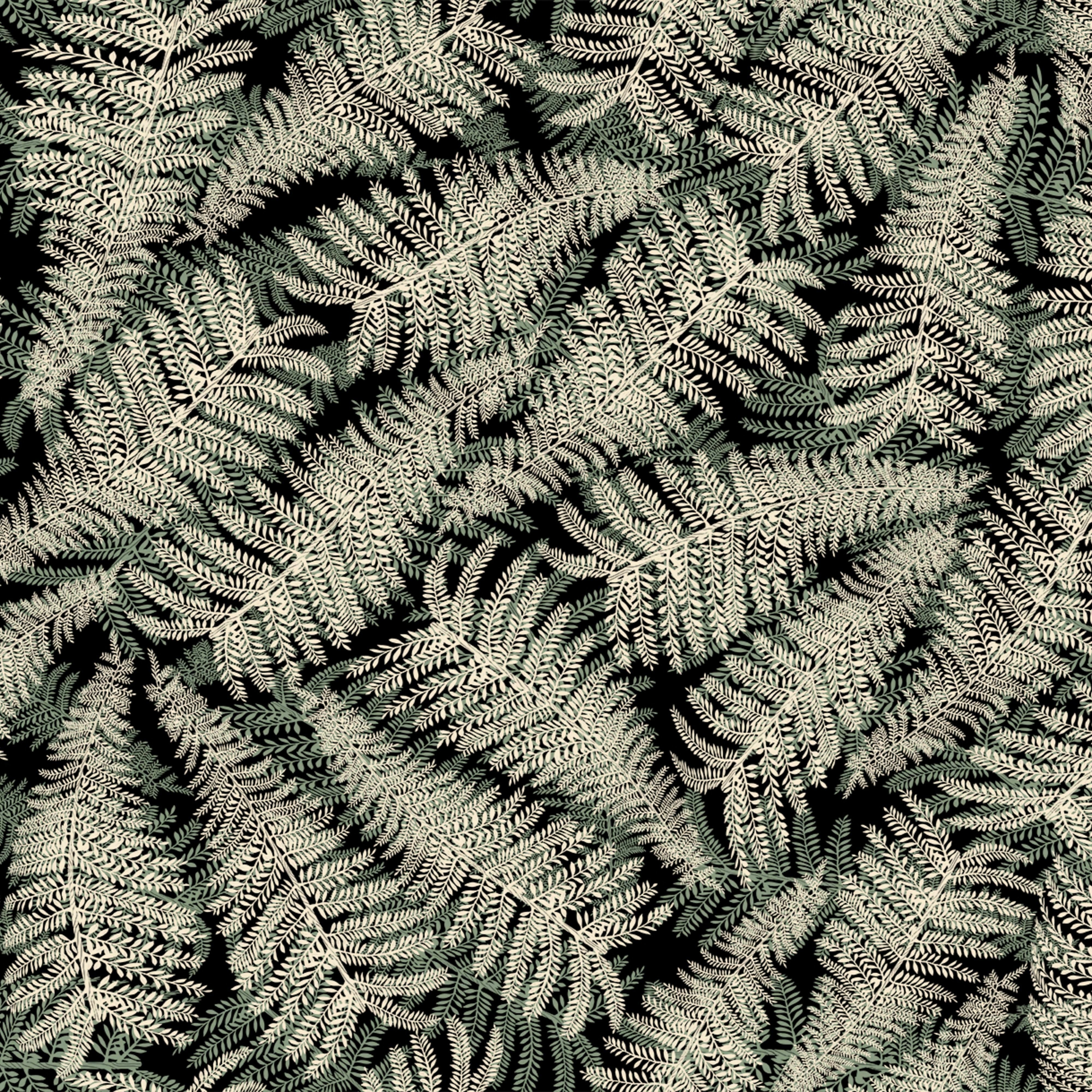 Papier peint vert Fougères Raccordable - Edito — 143268.jpg