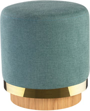 Taburete de algodón azul indio Stool - RED Edition