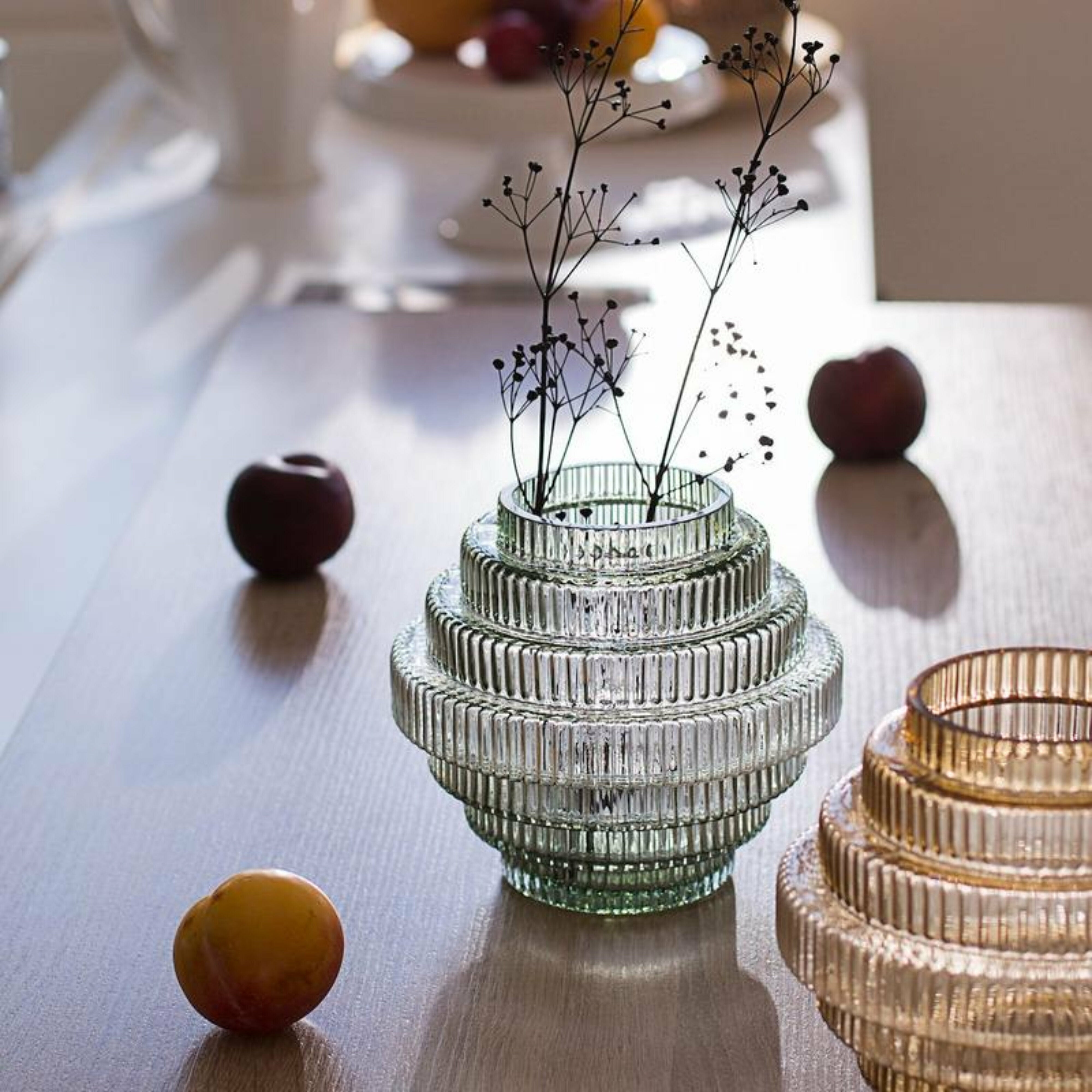 Vase en verre vert S Rill - Nordal — 171639.jpg