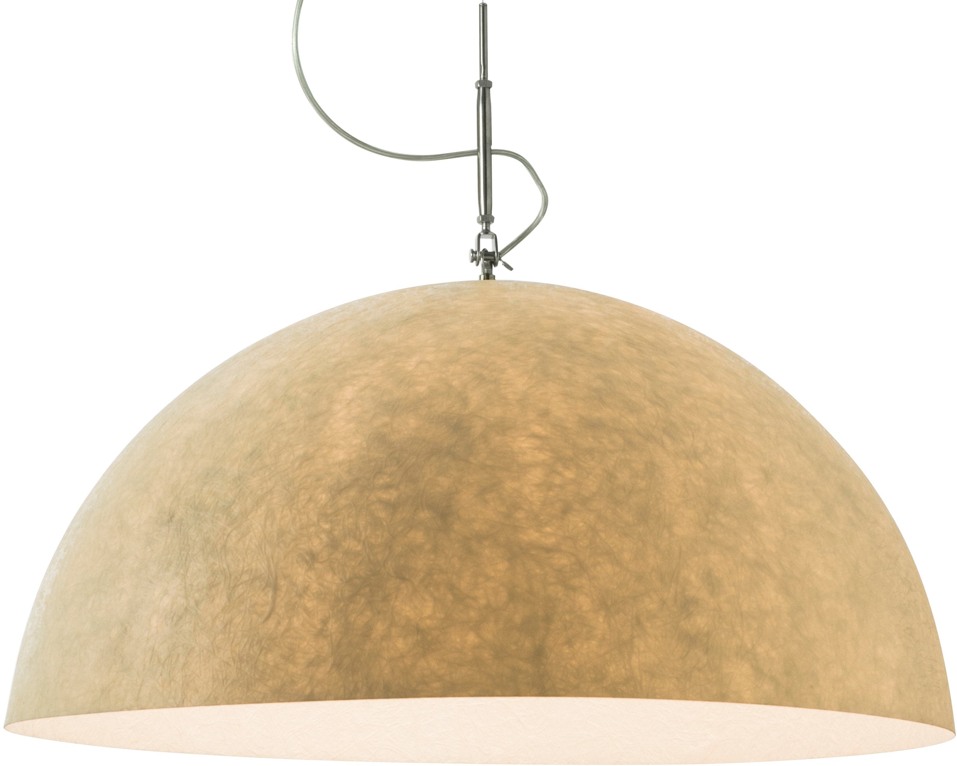 Lampada a sospensione Mezza Luna Nebulite bianca - In-es.artdesign