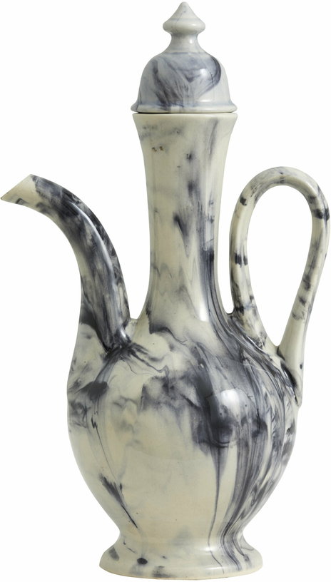 pichet-en-gres-noir-et-blanc-avec-couvercle-cascade-nordal-1