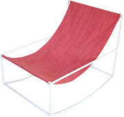 Rocking chair / Blanc / Rouge - valerie_objects