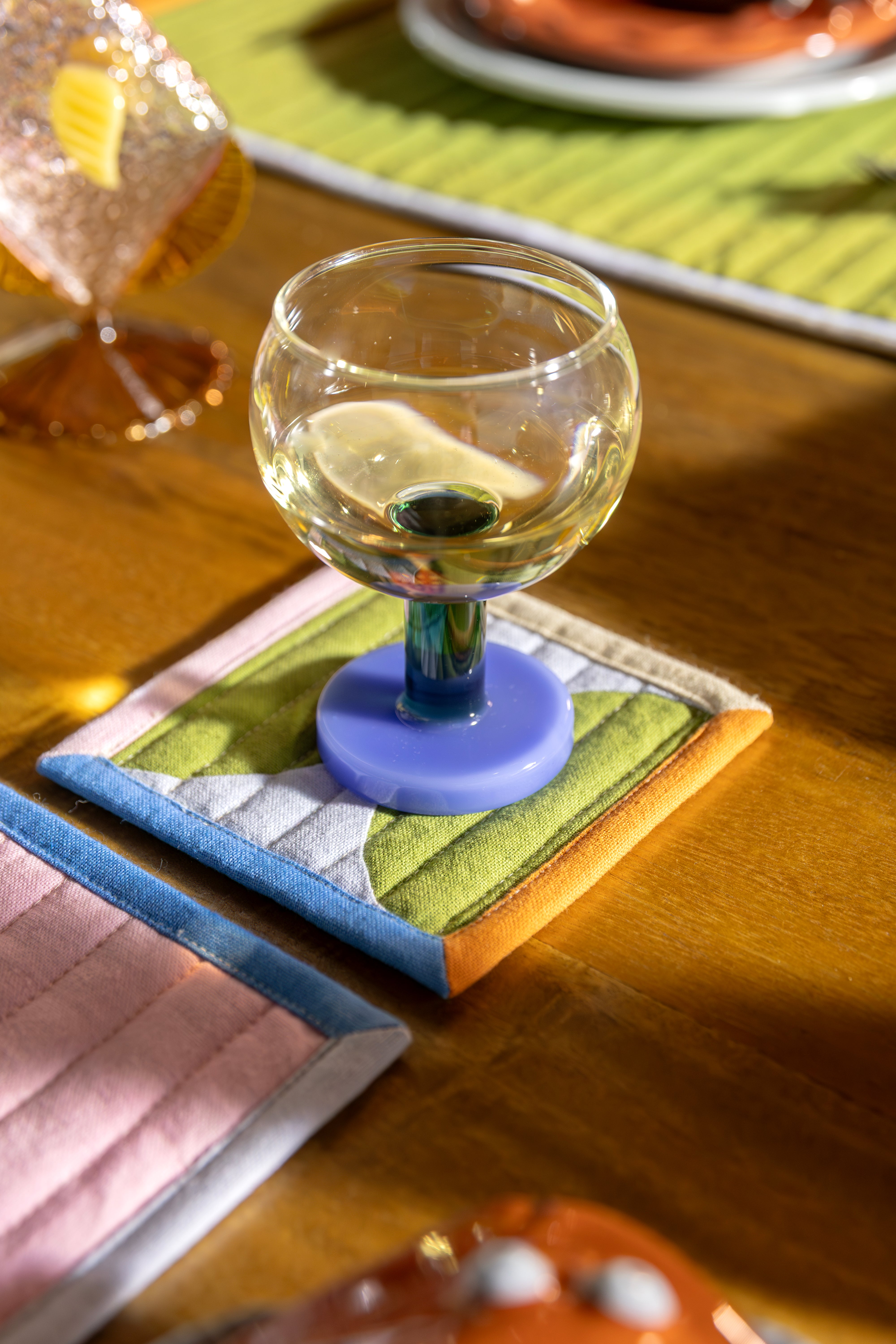 Verres bleus 10x8cm - &Klevering