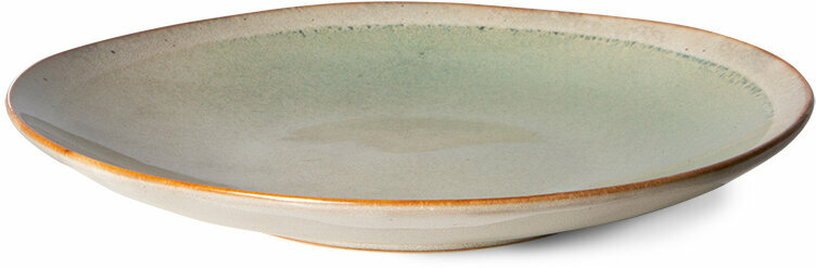 2 Assiettes en céramique 22 cm Mist Vaisselle 70's - Hkliving - The Cool Republic