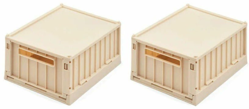 2 Boîtes de rangement Apple Blossom S Weston - Liewood - The Cool Republic