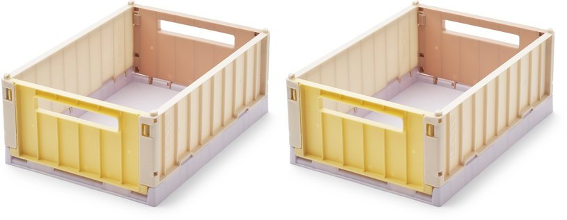 2 boîtes de rangement en polypropylène jojoba S Weston - Liewood - The Cool Republic