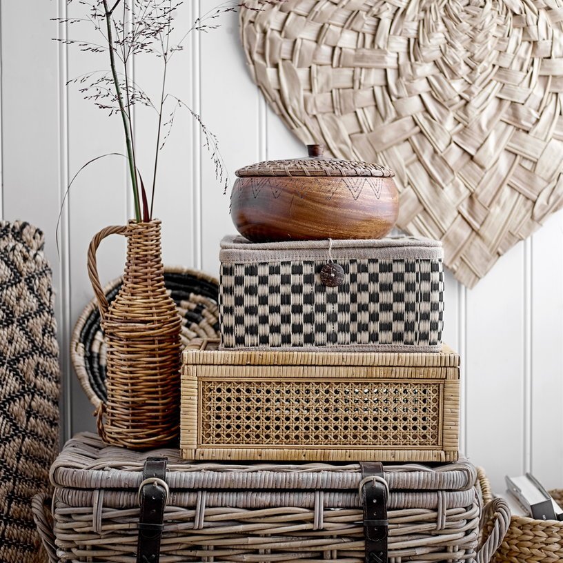 2 Boites de rangement en rotin - Bloomingville - The Cool Republic