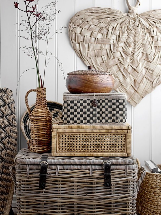 2 Boites de rangement en rotin - Bloomingville - The Cool Republic