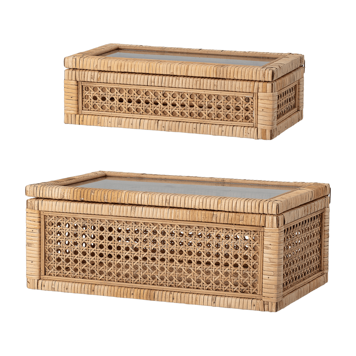 2 Boites de rangement en rotin - Bloomingville - The Cool Republic