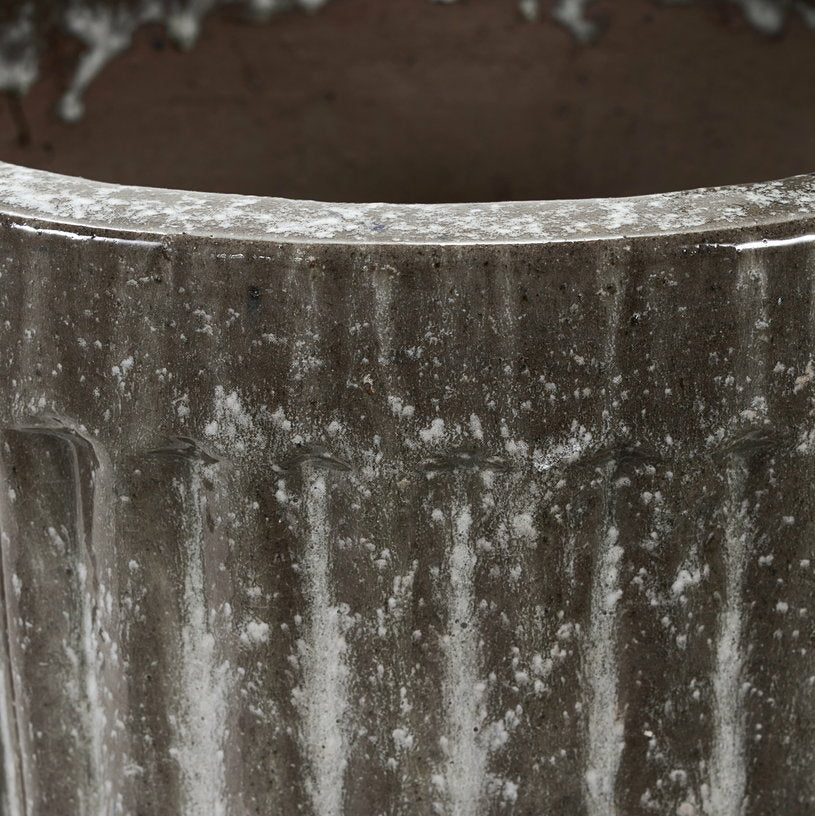 2 Cache - pot à motifs marrons - House Doctor - The Cool Republic