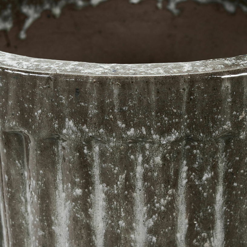 2 Cache - pot à motifs marrons - House Doctor - The Cool Republic