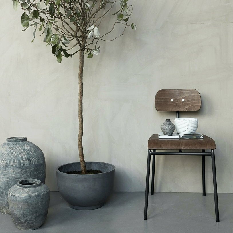 2 Cache - pot arrondis en béton - House Doctor - The Cool Republic