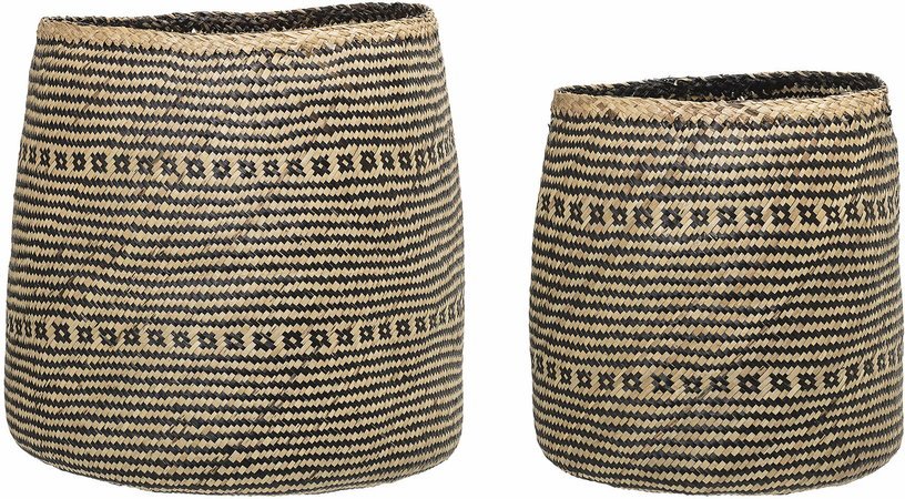 2 Cache - pots en herbier marin - Bloomingville - The Cool Republic