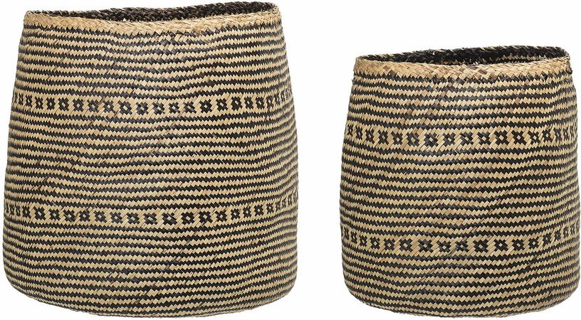 2 Cache - pots en herbier marin - Bloomingville - The Cool Republic