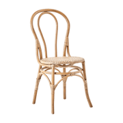 2 Chaises de bistrot rotin naturel Lulu - Sika Design - The Cool Republic