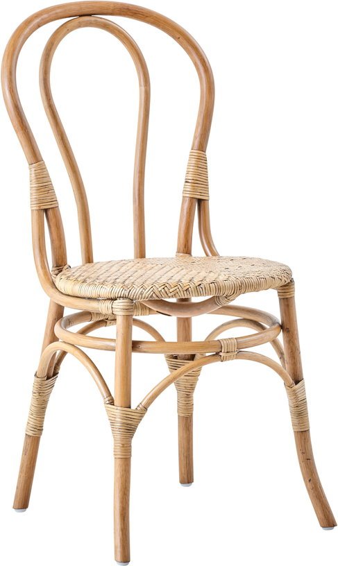 2 Chaises de bistrot rotin naturel Lulu - Sika Design - The Cool Republic