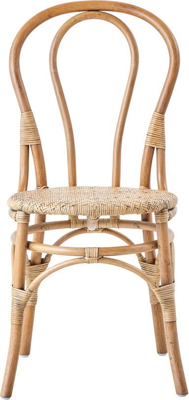2 Chaises de bistrot rotin naturel Lulu - Sika Design - The Cool Republic