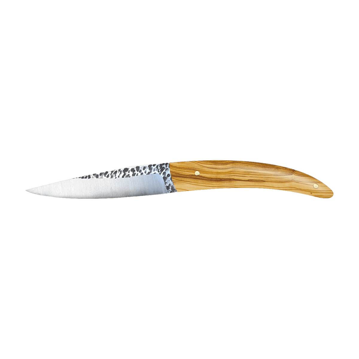 2 Couteaux de table en bois d'olivier et inox Z40 21,5 cm Amaury - Atelier Miguel - The Cool Republic