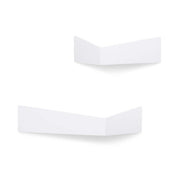 2 Étagères blanches S et M Pelican - Woodendot - The Cool Republic