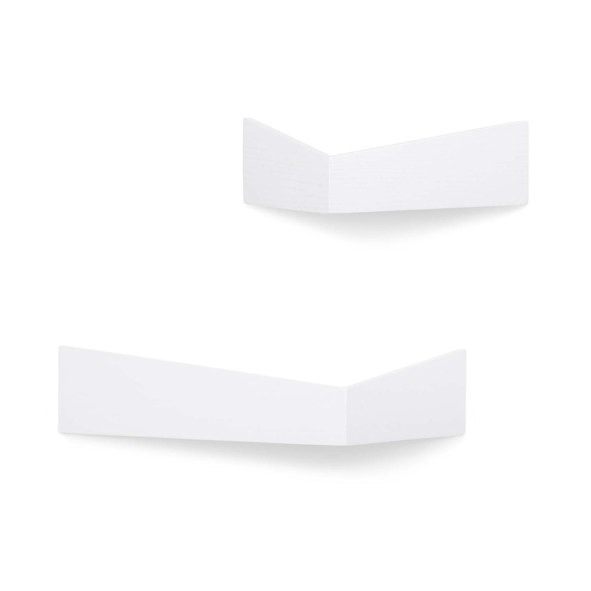 2 Étagères blanches S et M Pelican - Woodendot - The Cool Republic