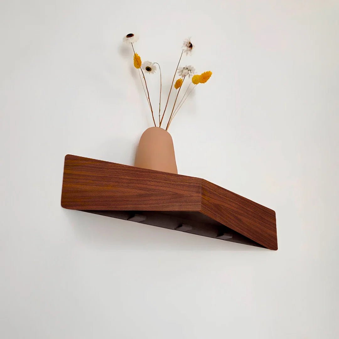 2 Étagères en noyer M et L Pelican - Woodendot - The Cool Republic