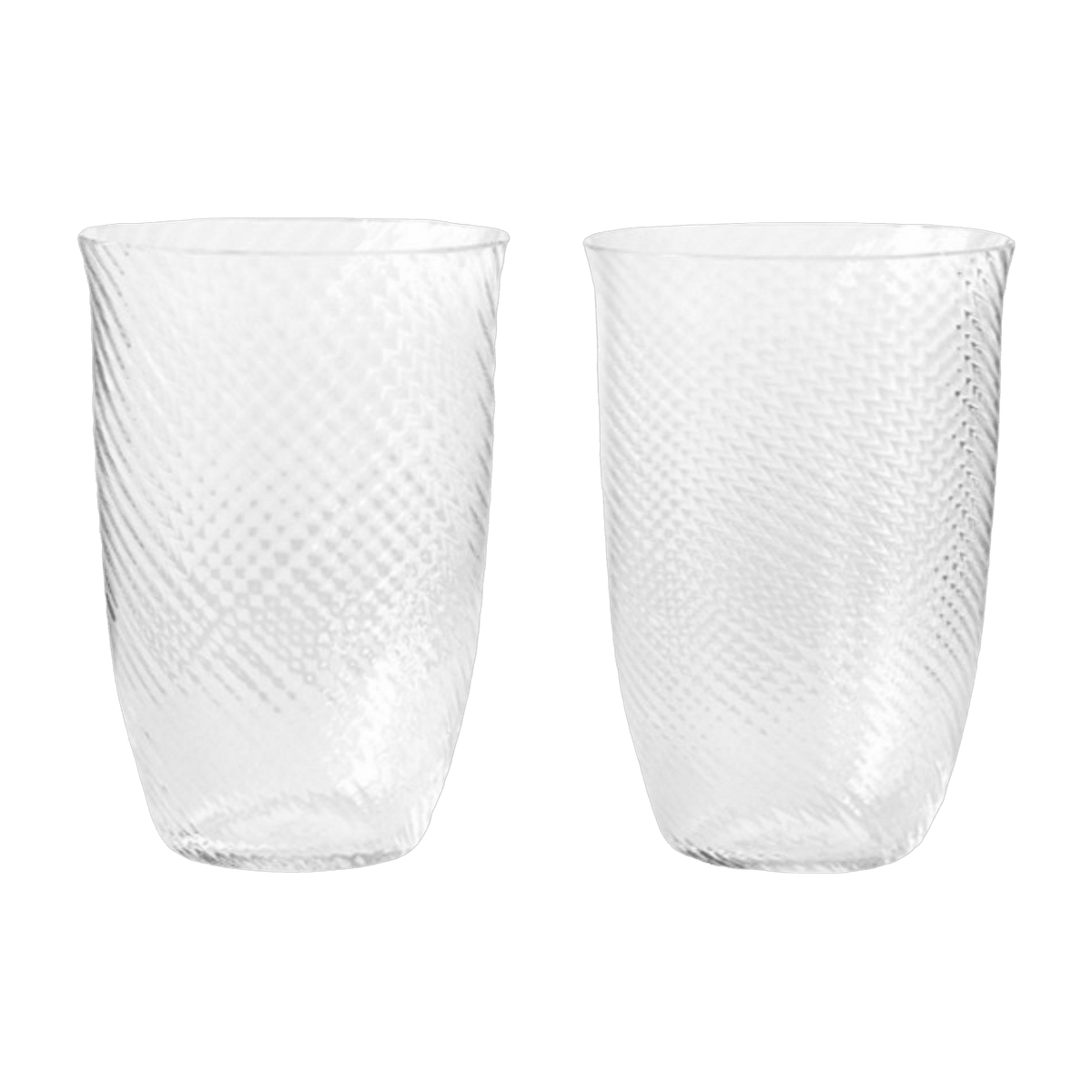 2 Grands verres à eau transparents Collect - &tradition - The Cool Republic
