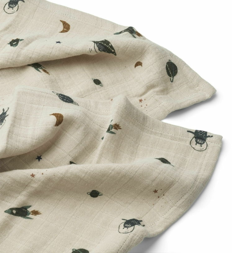 2 Langes en mousselin beige Lewis - Liewood - The Cool Republic